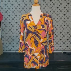 J.Crew Floral Cotton Shirt